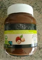 Mängden socker i Pâte à tartiner aux noisettes