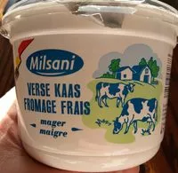 Mängden socker i MILSANI Fromage frais maigre