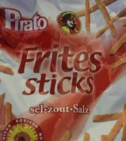 Mängden socker i Frites sticks