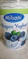 Mängden socker i Magere Yogurt fraise