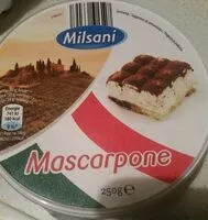 Mängden socker i Mascarpone