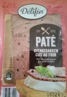 Mängden socker i Pâté cuit au four