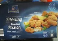 Mängden socker i Nuggets de poissons