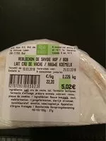 Mängden socker i Reblochon de Savoie