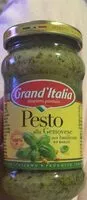 Mängden socker i Pesto alla Genovese au basilic