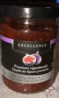 Mängden socker i Confit de figues premium