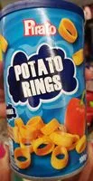 Mängden socker i Potato rings paprika