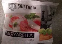 Mängden socker i Mozzarella