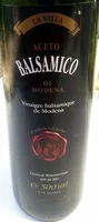 Mängden socker i Aceto balsamico di Modena
