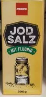 Mängden socker i Penny Jodsalz mit Fluorid