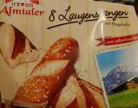 Mängden socker i 8 Laugenstangen