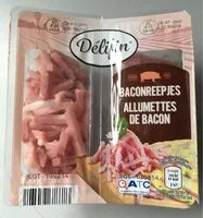 Mängden socker i Delifin Allumettes de Bacon