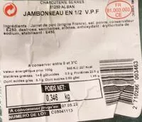 Mängden socker i Jambonneau