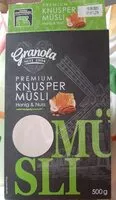 Mängden socker i Premium Knusper Müsli Honig&Nuss