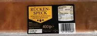 Mängden socker i Rückenspeck