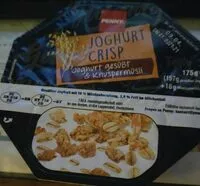 Mängden socker i Joghurt Crisp
