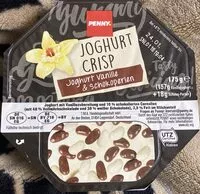 Mängden socker i Joghurt Crisp: Joghurt Vanille & Schokoperlen