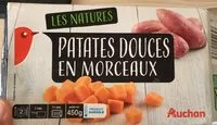 Mängden socker i Patates douces en morceaux
