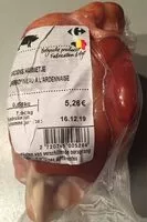 Mängden socker i Jambonneau à l'Ardenaise