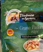 Mängden socker i Parmesan râpé