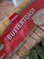 Mängden socker i Buttertoast