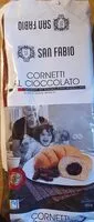 Mängden socker i Cornetti al Cioccolato