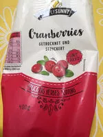 Mängden socker i Simply Sunny Cranberries