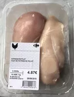 Mängden socker i Filet de poitrine de poulet