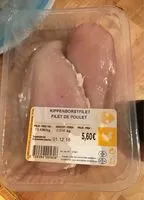 Mängden socker i Filet de poulet