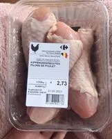 Mängden socker i Pilons de poulet