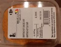 Mängden socker i Martino hot van de chef