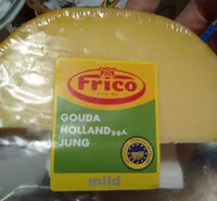 Mängden socker i Frico Gouda jung, Gouda Holland