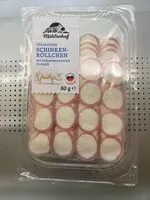 Mängden socker i Schinkenröllchen mit Sahnemeerettich in Aspik