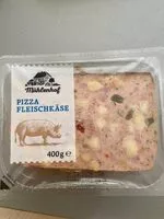 Mängden socker i Pizza. Gleischkäse