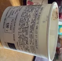 Mängden socker i Purée de noisette grillée et chocolat