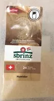 Mängden socker i Sbrinz AOP Switzerland