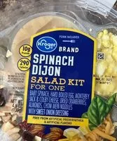 Mängden socker i Spinach  Dijon salad