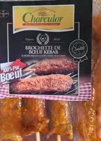 Mängden socker i Brochettes de bœuf kebab