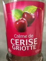 Mängden socker i Crème de Cerise Griotte