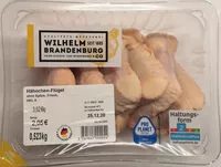 Mängden socker i Hähnchen-Flügel, ohne Spitze, frisch