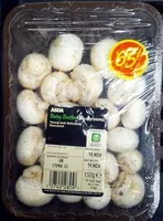 Mängden socker i Baby Button Mushrooms