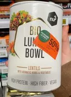 Mängden socker i Bio Lunch Bowl Lentils