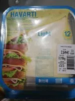 Mängden socker i Havarti light