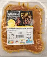 Mängden socker i Grillfest Putenbrust-Minutenschnitzel