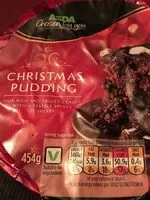 Mängden socker i Christmas pudding