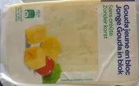 Mängden socker i Gouda jeune en bloc