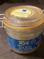 Mängden socker i Foie gras de canard entier du sud ouest