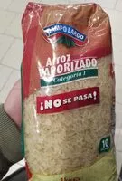Mängden socker i Arroz Vaporizado