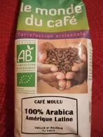 Mängden socker i Le café du monde 100% arabica moulu
