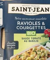 Mängden socker i Ravioles et courgettes